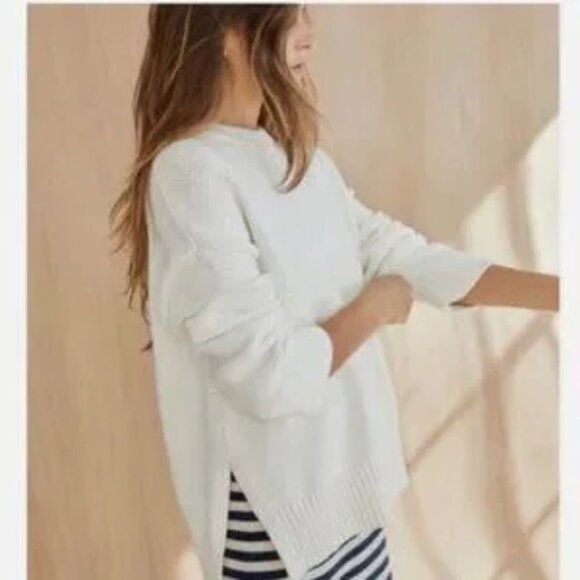 Jenni Kayne Olive Green heavy cotton sweater - Picture 6 of 9